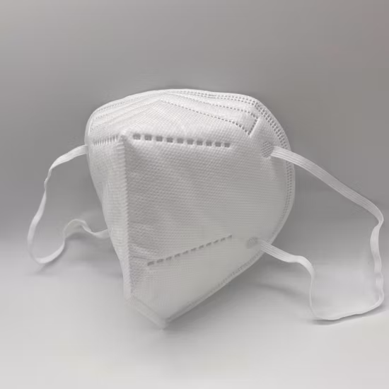 Termina la maschera N95, filtro respiratore antiparticolato N95 approvato, efficienza superiore al 95%.  Mascherine verdi a 5 strati per uomini, donne, adulti e operatori sanitari
