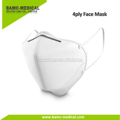 Maschera facciale monouso chirurgica di protezione medica di sicurezza Kn95 Maschera N95 a 4 strati