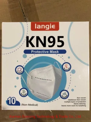 Maschere per il viso alla moda all'ingrosso, N95/KN95/FFP2/Virus monouso/riutilizzabili/Maschera per la protezione dalla polvere/Maschera per il viso/Schermo per il viso, Maschera respiratoria con valvola